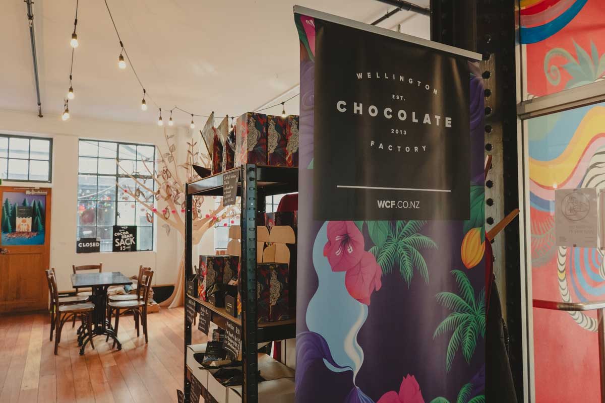 Wellington Chocolate Factory showroom